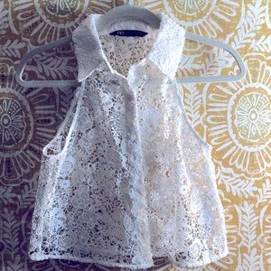 Zara lace top